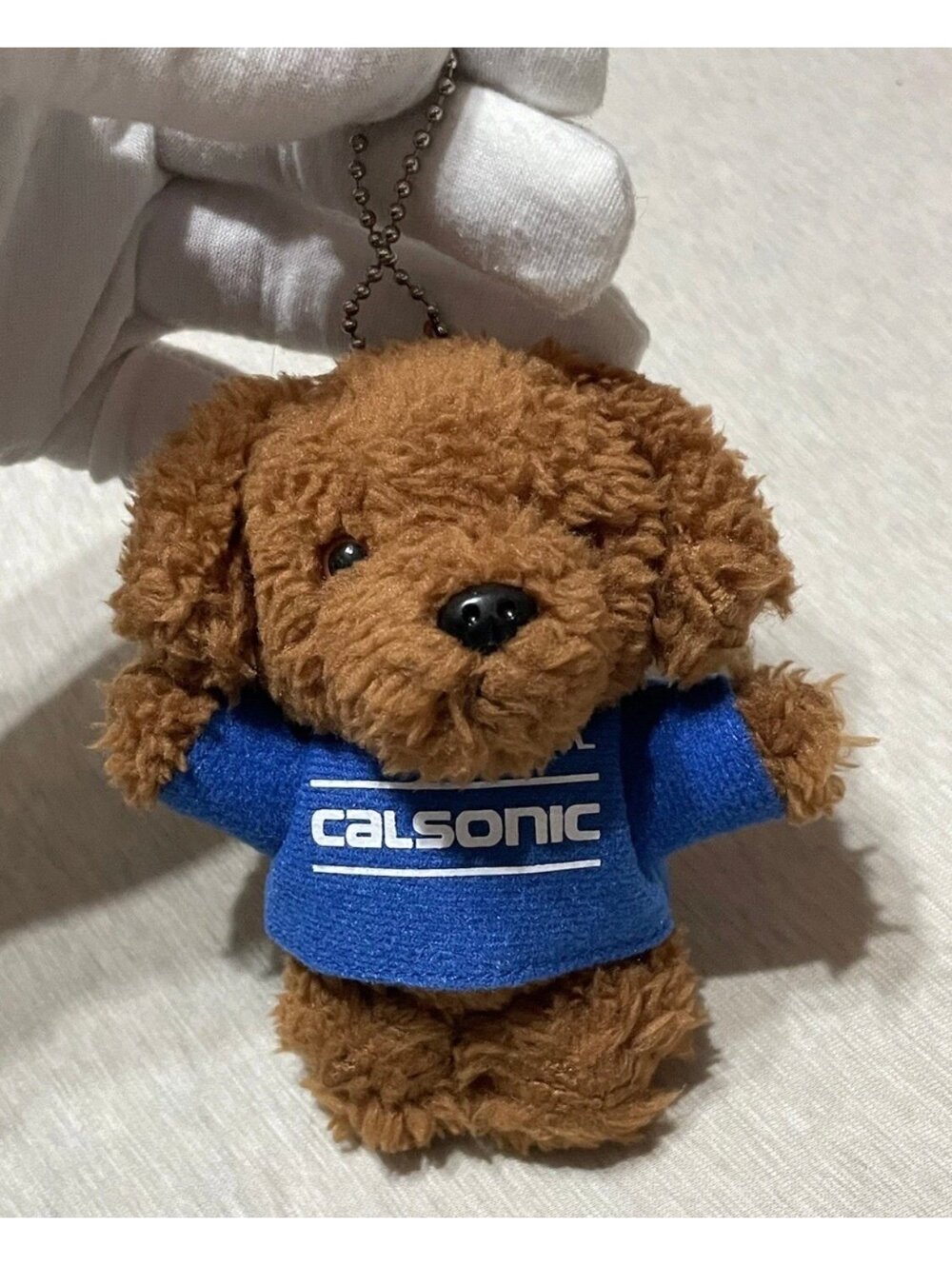 Calsonic Team Impul Plush Keychain Strap Mascot Japan Vintage Rare